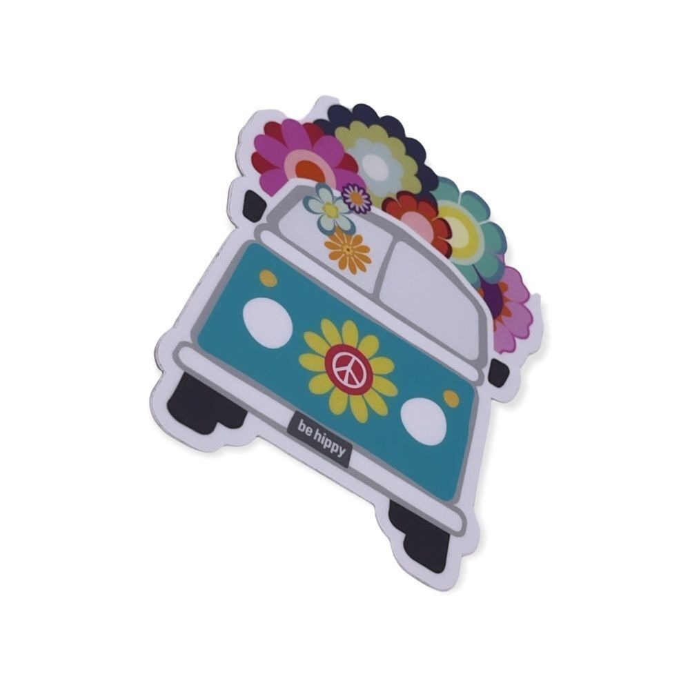NWT Be Hippy Van Sticker - Picture 2 of 3
